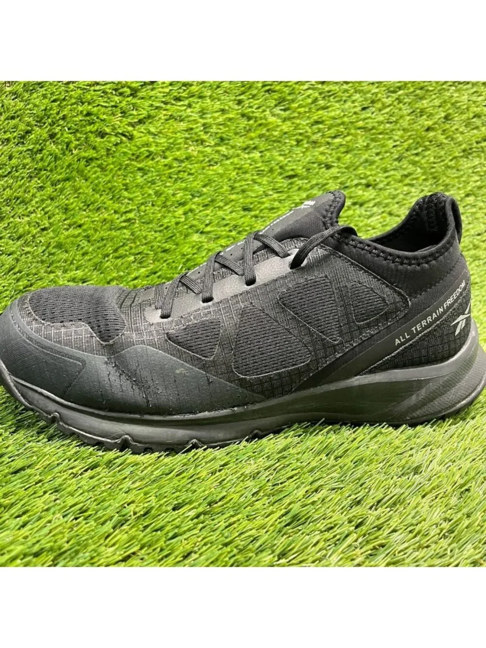Reebok All Terrain SR EH Mens Size 10E Black Steel Toe Safety Working Shoes